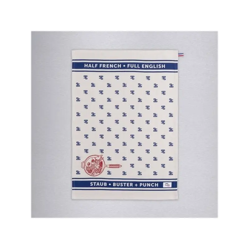 Kitchen Towel White / Blue
