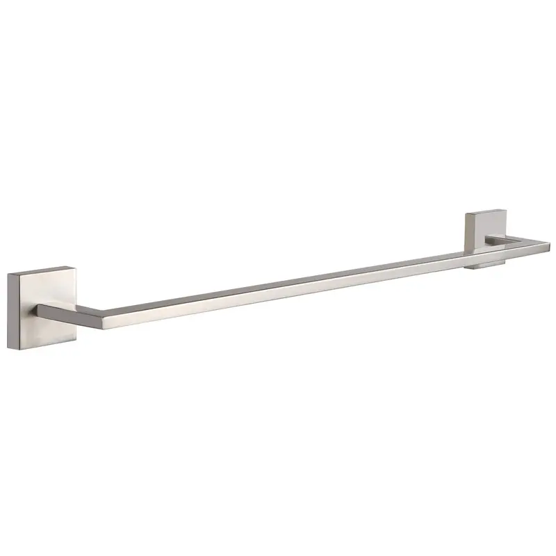 Bishop Towel Rod Brushed Nickel