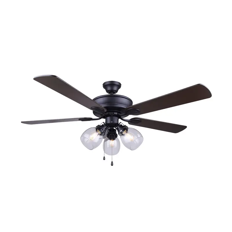 Carson 52"Ceiling Fan Black