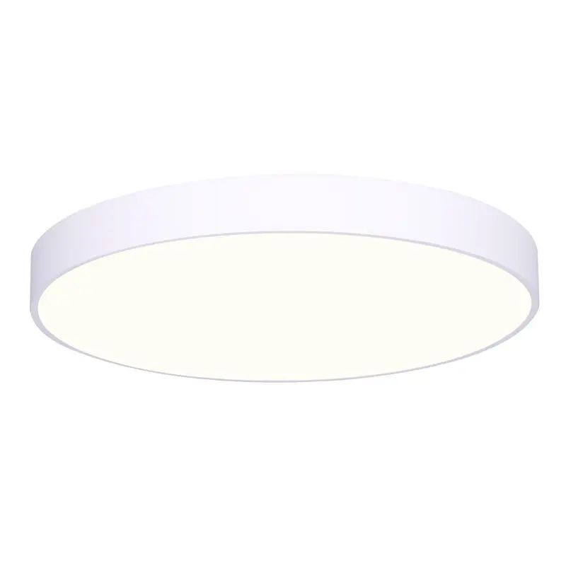 LED Flush Mount Matte White With Pvc Lens