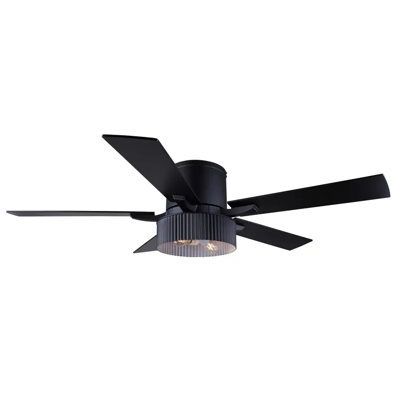 Rexton 52"Ceiling Fan Matte Black
