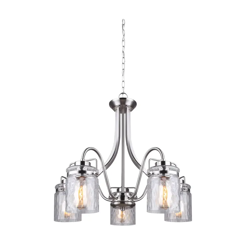 Arden Five Light Chandelier Metal
