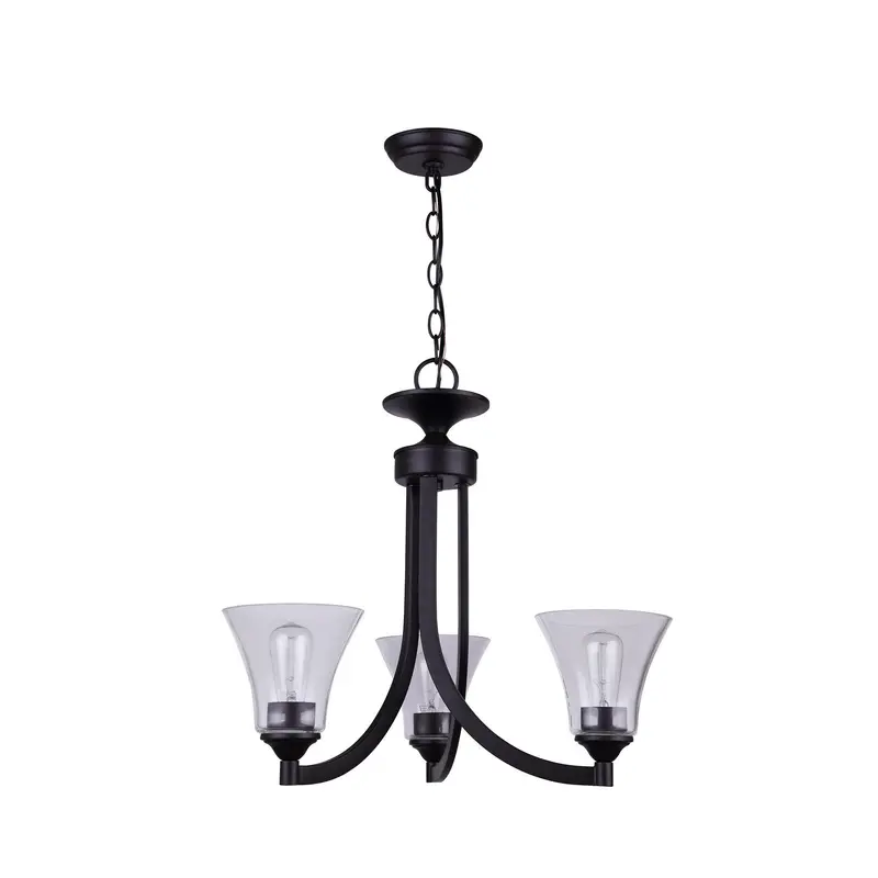 Canarm Three Light Chandelier Oil Rubbed Bronze
