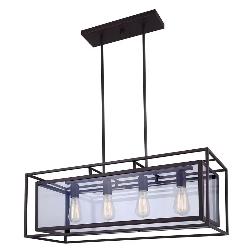 Isola Four Light Chandelier Oil Rubbed Bronze