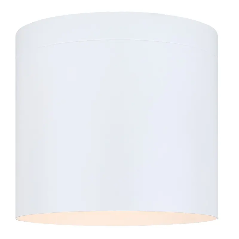 Agna One Light Flush Mount Matte White