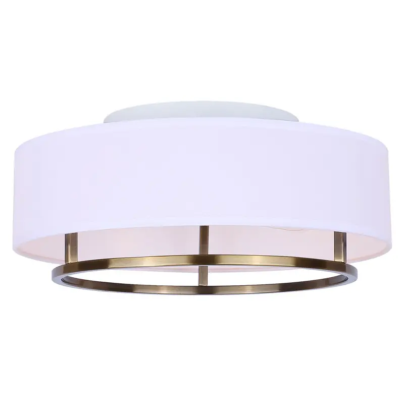 Bonnie Two Light Flush Mount Gold