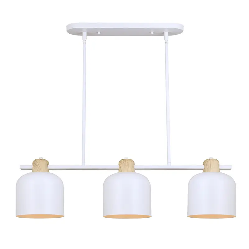 Caleb Three Light Pendant White