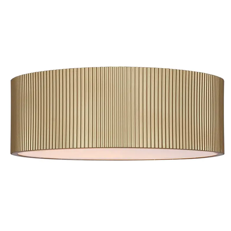 Scarlett Two Light Semi Flush Mount Painted Gold