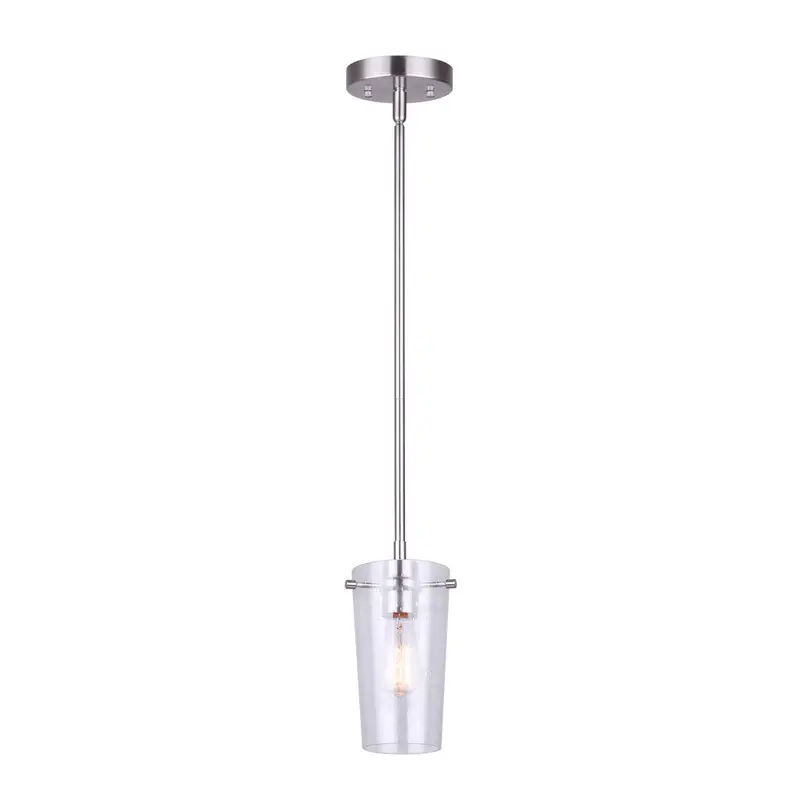 Vivien One Light Pendant Brushed Nickel
