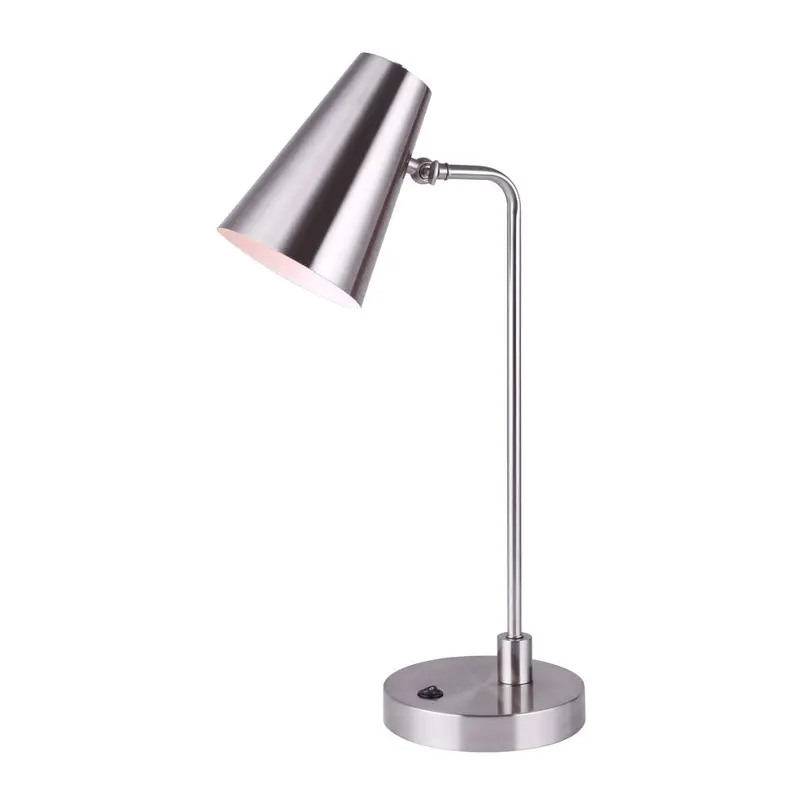 Orli One Light Table Lamp Brushed Nickel