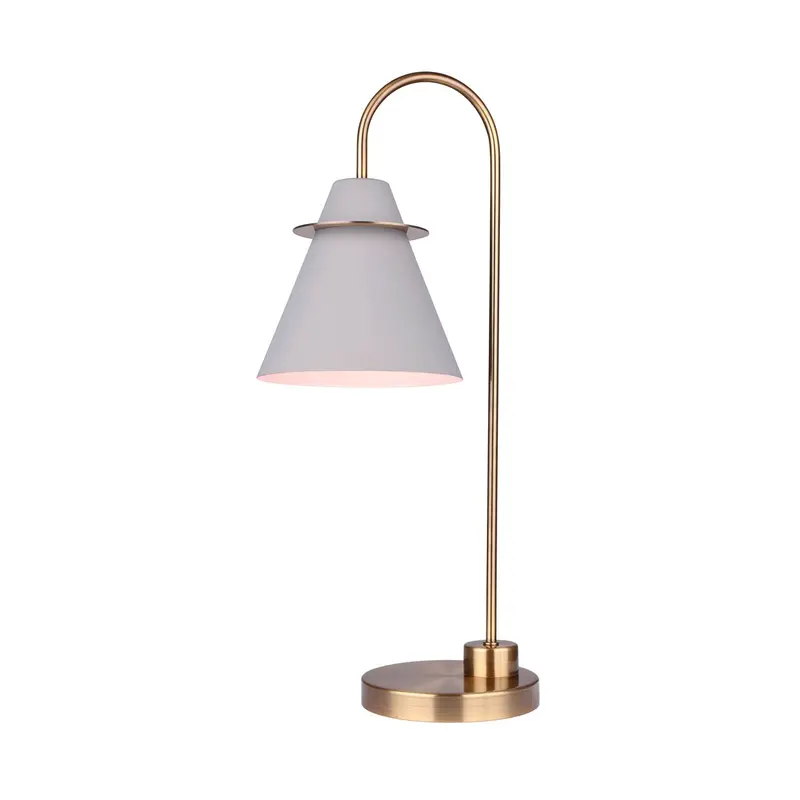Talia One Light Table Lamp Gold/Matte White