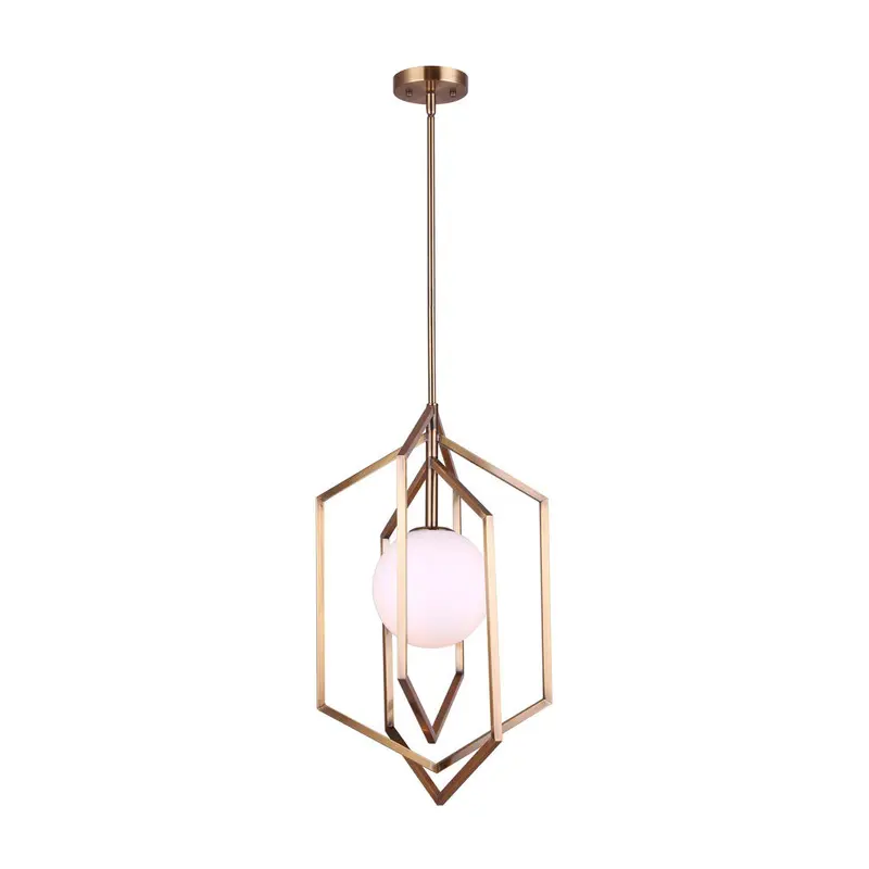 Valen One Light Pendant Gold