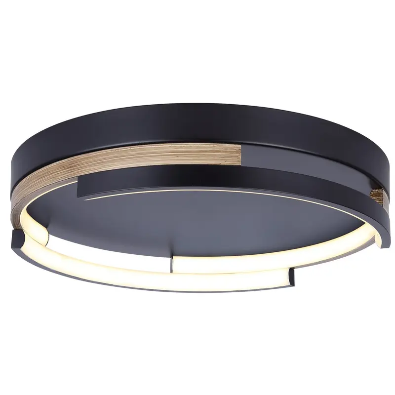Azria LED Flush Mount Matte Black