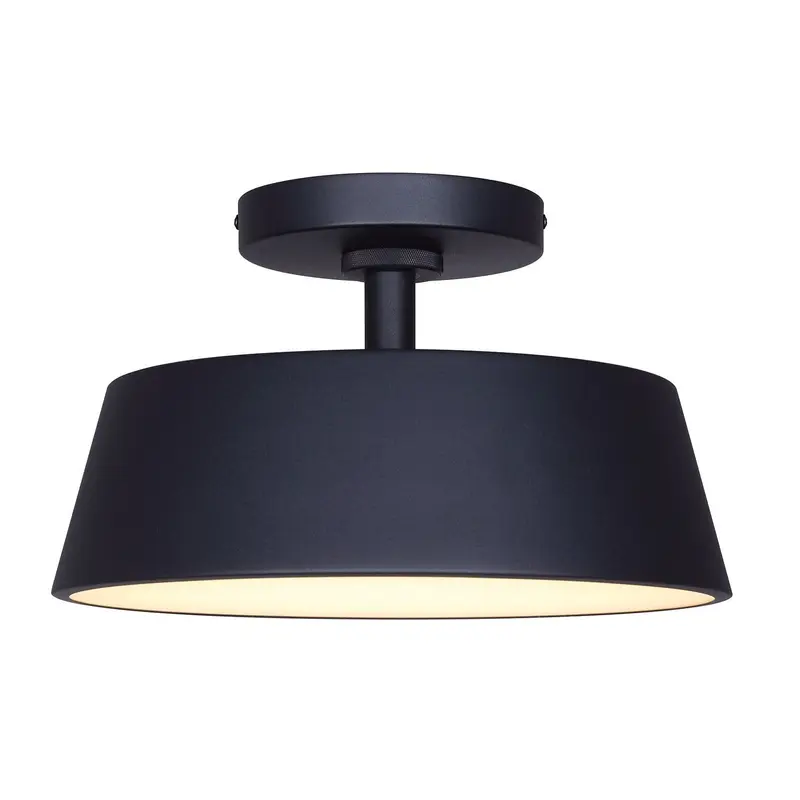 Baxley LED Outdoor Ceiling Light Black
