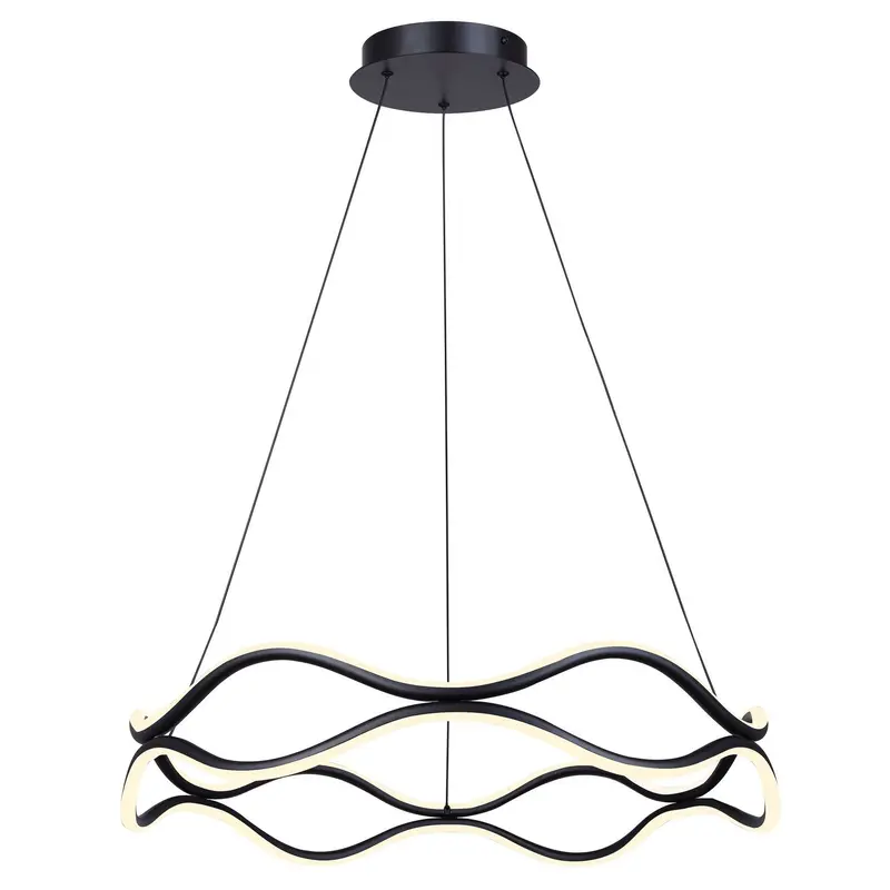 Castra LED Chandelier Black
