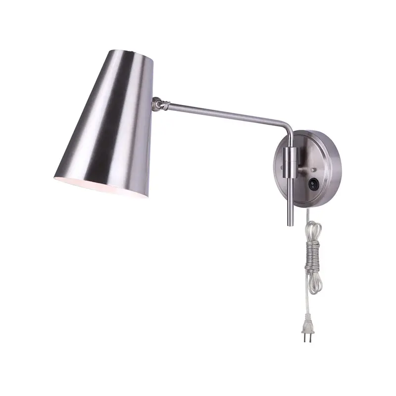 Orli One Light Wall Sconce Brushed Nickel