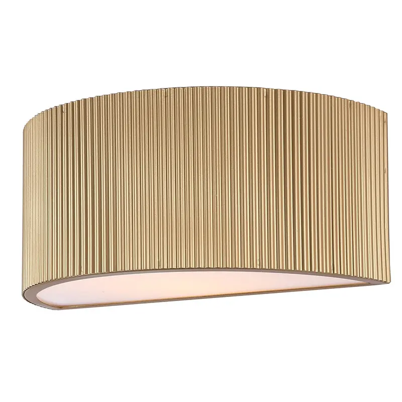 Scarlett One Light Wall Sconce Painted Gold