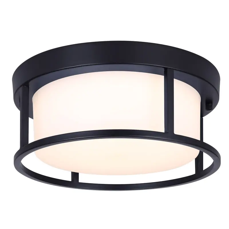 Vero LED Outdoor Ceiling Light Black