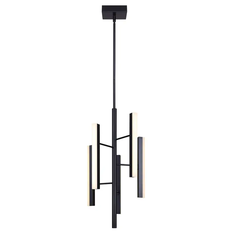 Yavin LED Chandelier Black