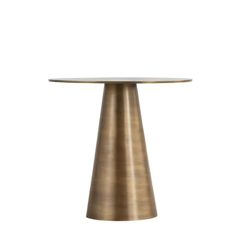 Sona Side Table Antique Brass