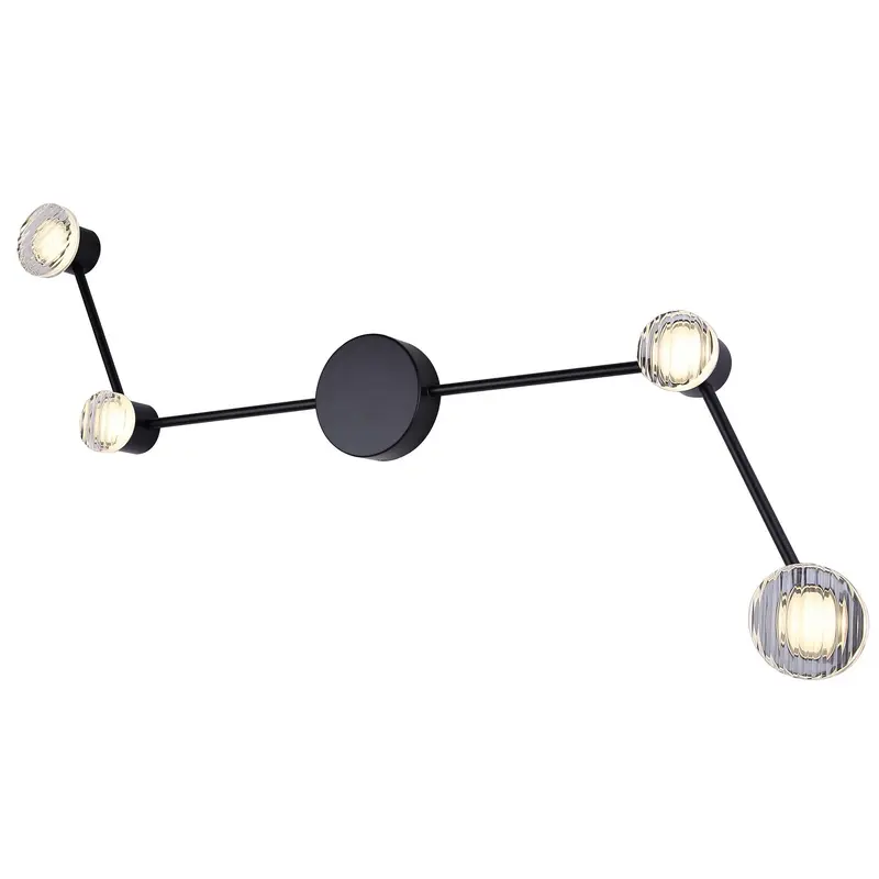 Vanya LED Wall Sconce Black