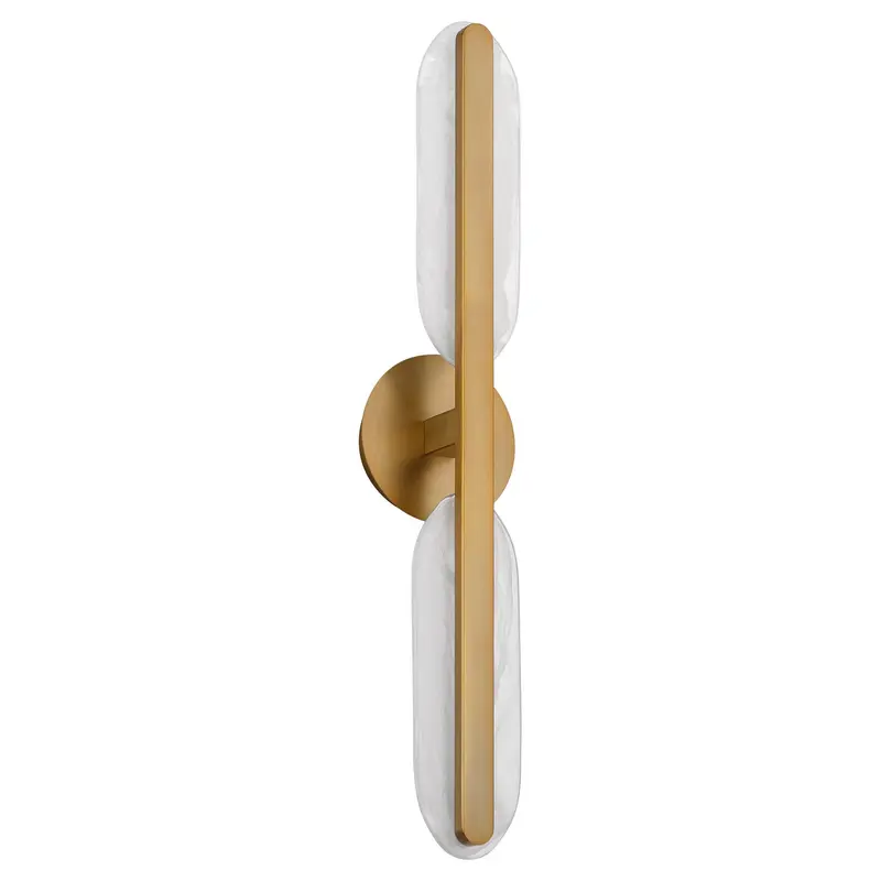 Avian LED Vanity Brushed Brass