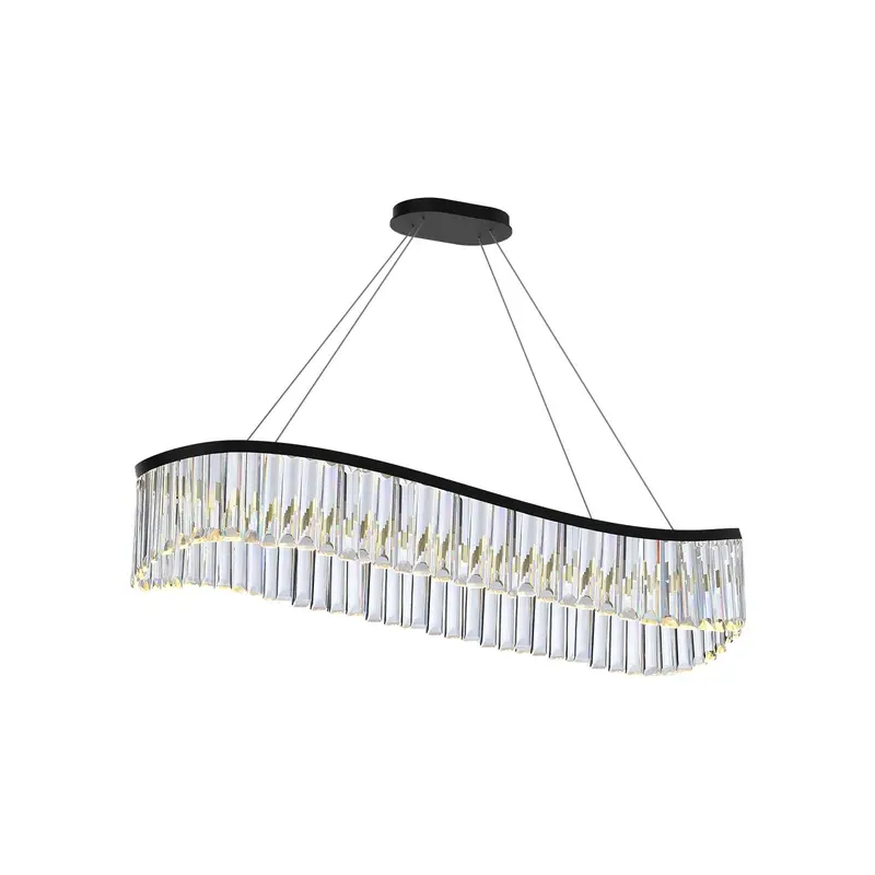 Jules LED Island Pendant Black