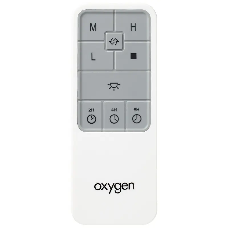 Oslo Remote Handheld Remote Ac Motor White