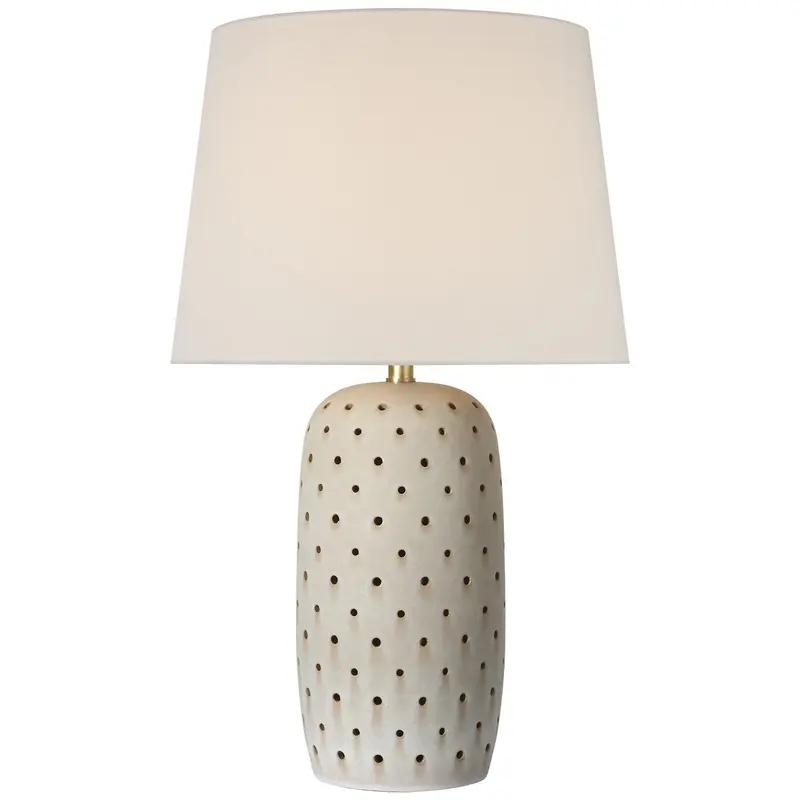 Samara LED Table Lamp Dusted Stone