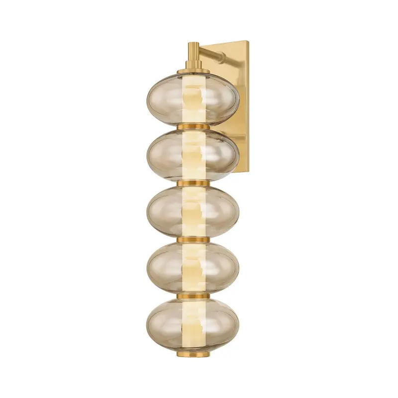Toulouse LED Wall Sconce Vintage Brass