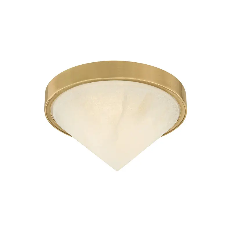 Colmar LED Flush Mount Vintage Brass