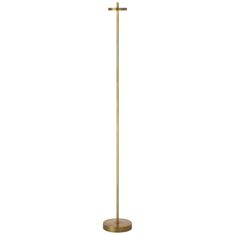 Sene LED Floor Lamp Museum Brass