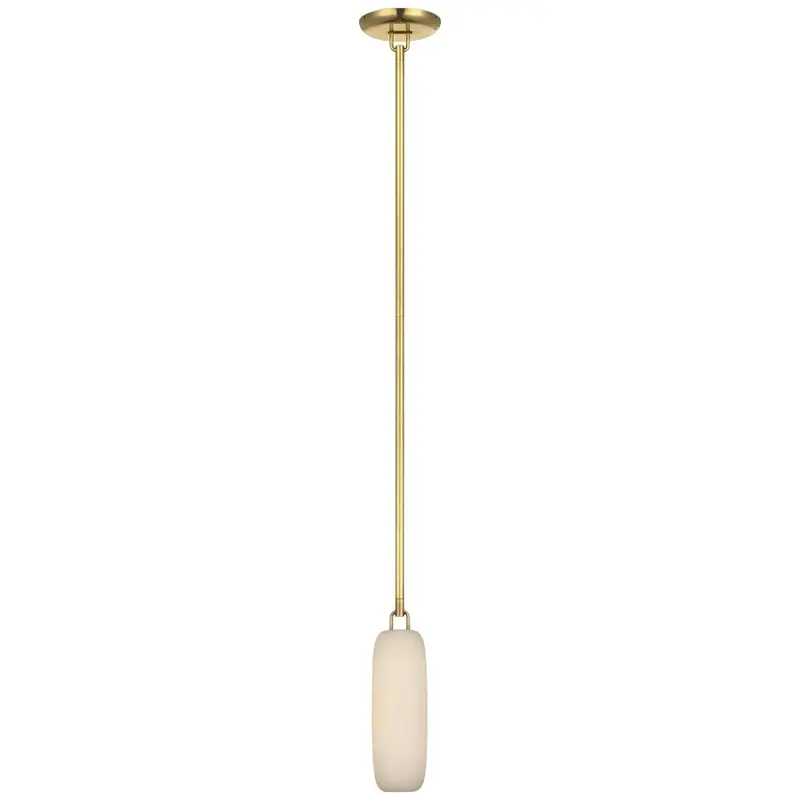 Formosa LED Pendant Antique-Burnished Brass