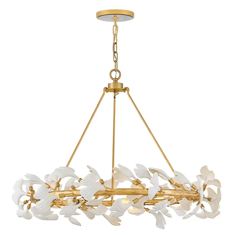 Audra LED Chandelier Deluxe Gold
