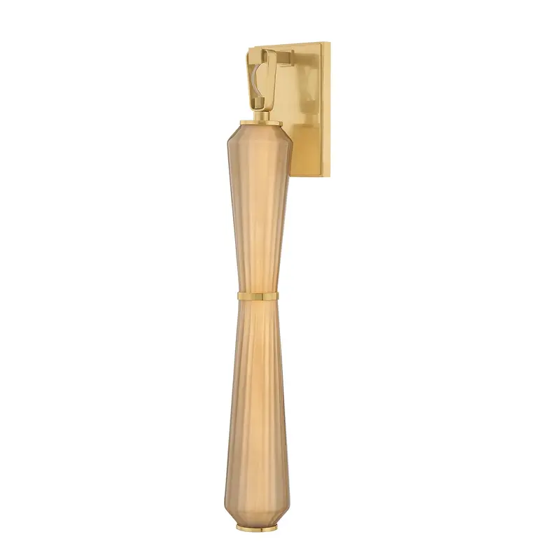 Zircon LED Bath Vintage Brass