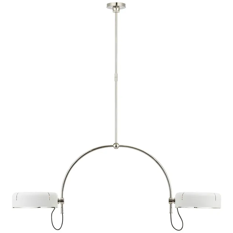 Oso LED Pendant Polished Nickel