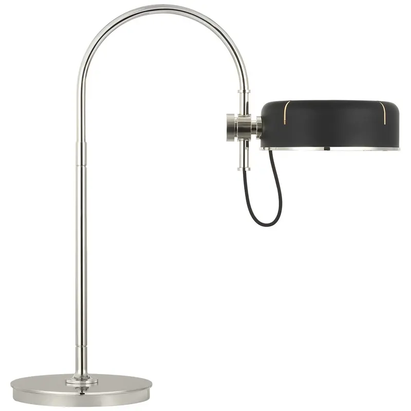Oso LED Table Lamp Polished Nickel