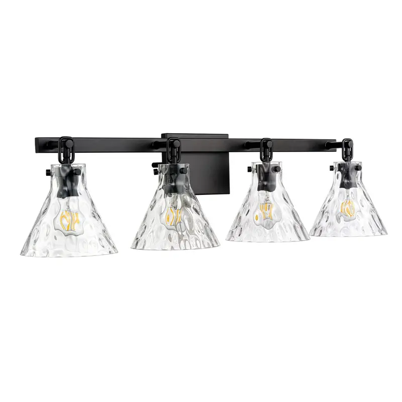 Barlon Four Light Vanity Matte Black