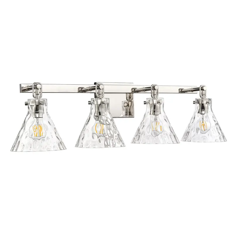 Barlon Four Light Vanity Polished Nickel