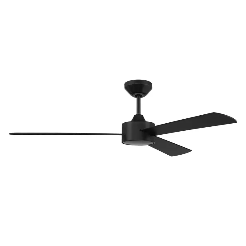 Provision 52"Ceiling Fan Flat Black