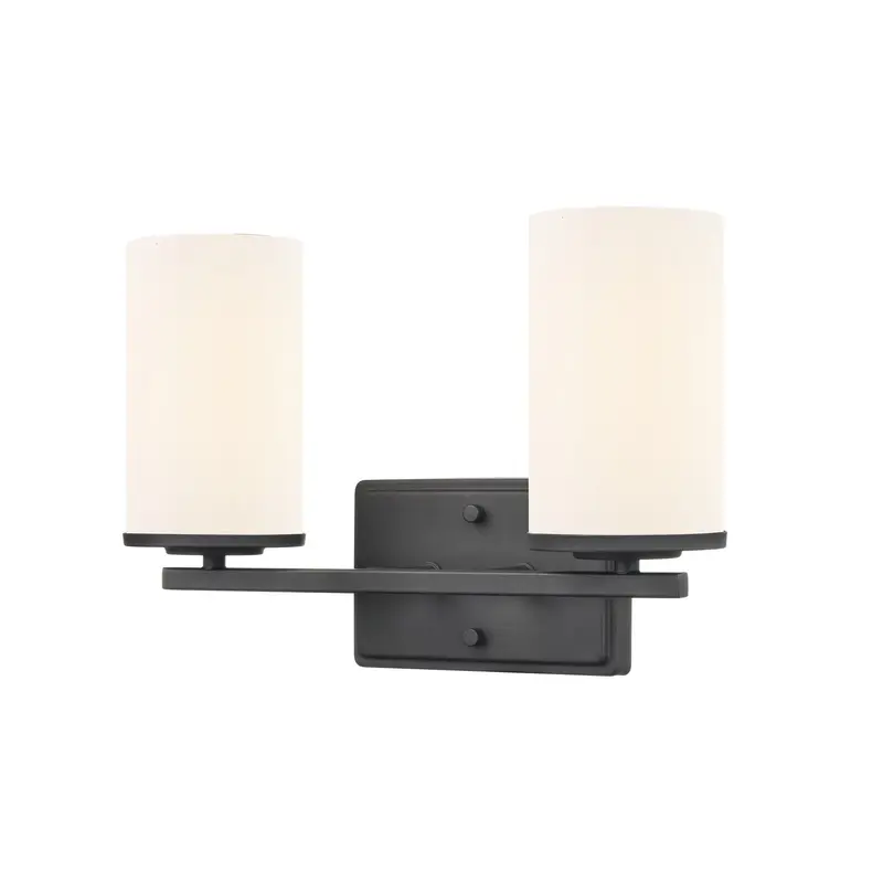 Verlana Two Light Vanity Matte Black