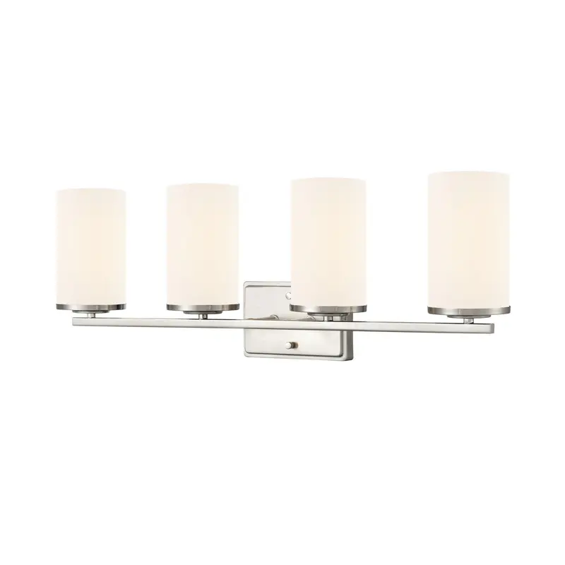 Verlana Four Light Vanity Brushed Nickel
