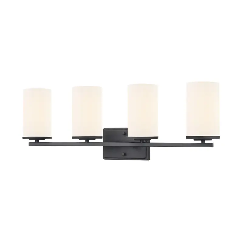Verlana Four Light Vanity Matte Black
