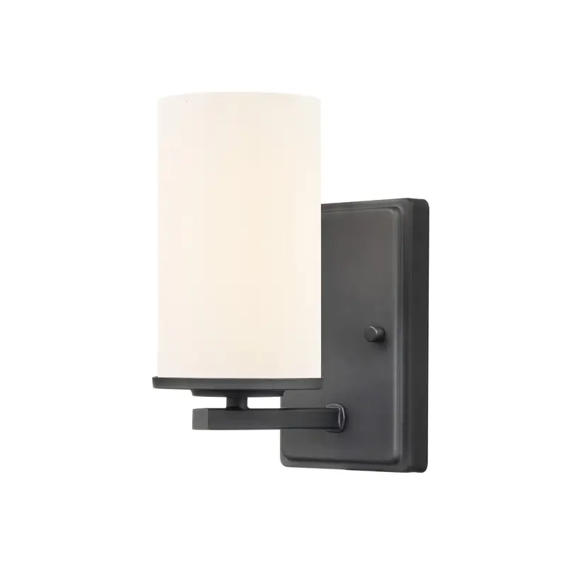 Verlana One Light Wall Sconce Matte Black