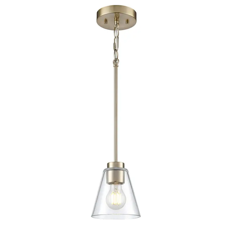 Strayhan One Light Mini Pendant Modern Gold