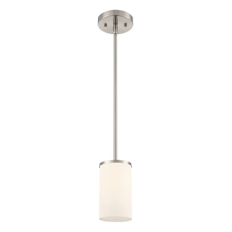 Verlana One Light Mini Pendant Brushed Nickel