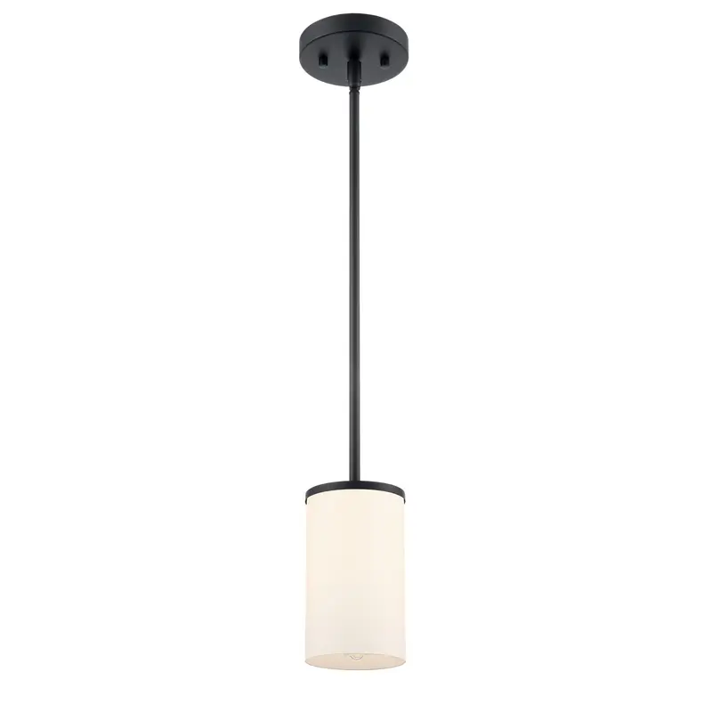 Verlana One Light Mini Pendant Matte Black