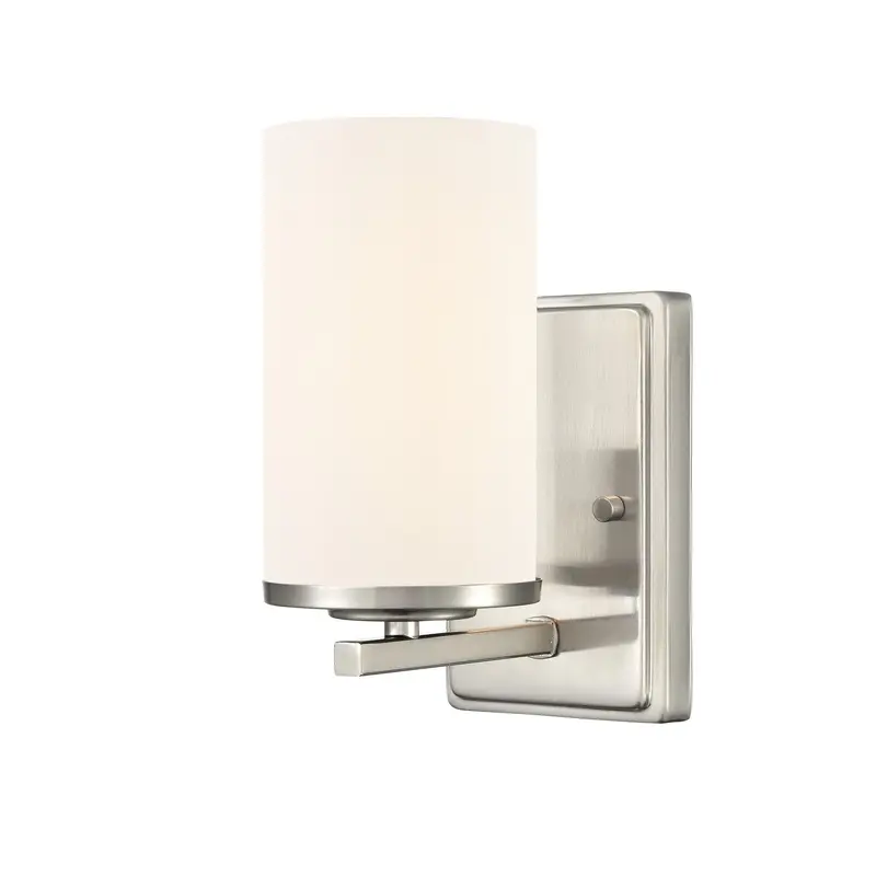 Verlana One Light Wall Sconce Brushed Nickel