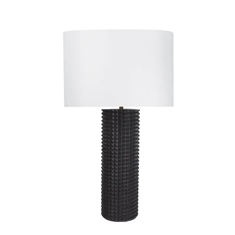 Symon One Light Table Lamp Black