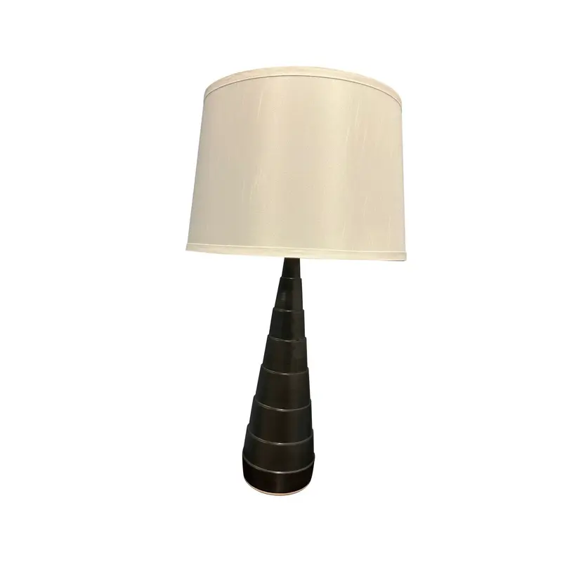 Scatchard One Light Accent Lamp Black Matte